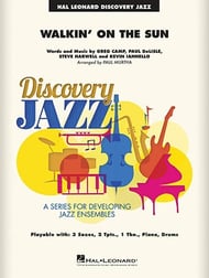 Walkin' on the Sun Jazz Ensemble sheet music cover